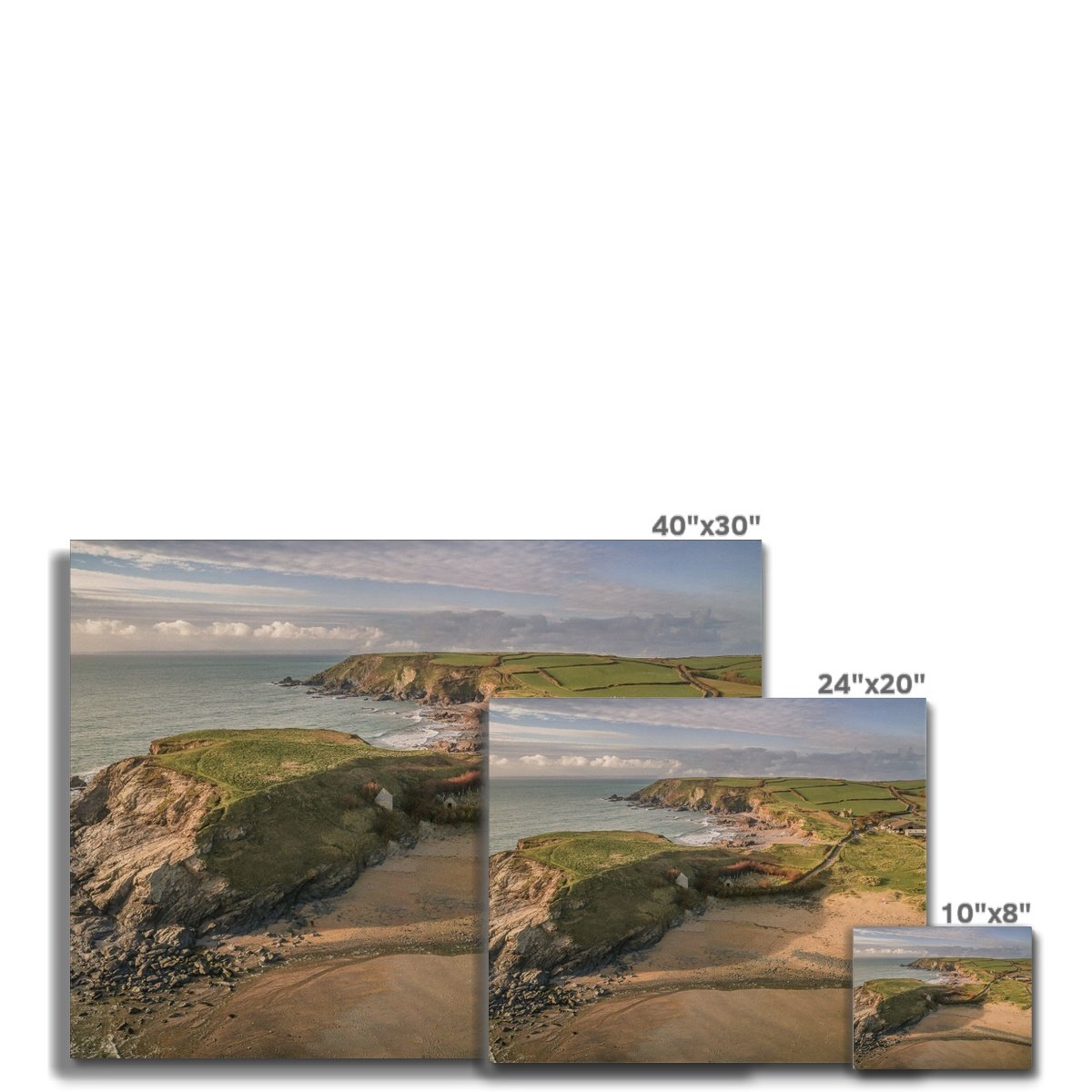 gunwalloe church cove beach canvas sizes