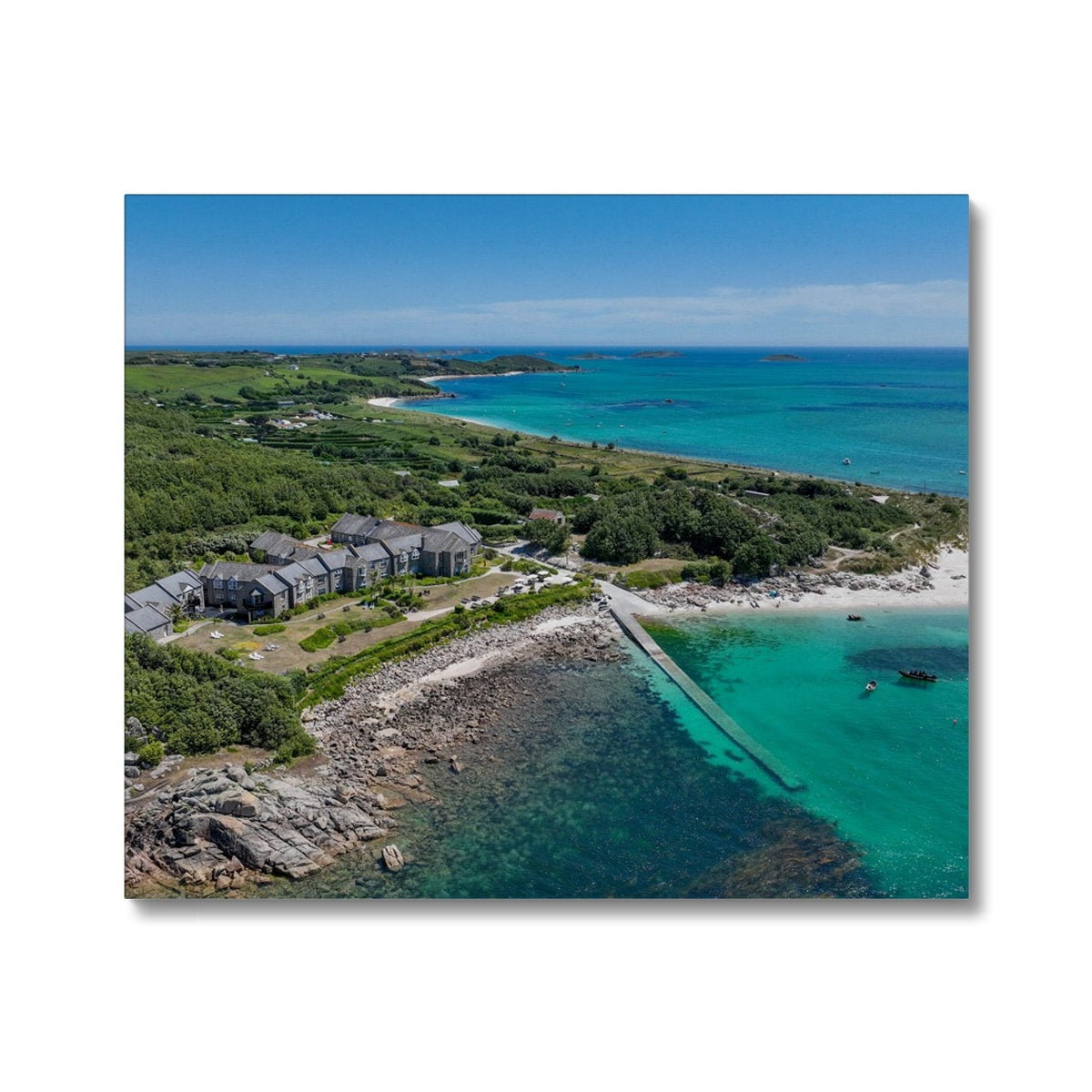 St. Martin's View ~  Canvas